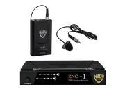 Nady ENC1LT Enc I Single Channel Professional Vhf Wireless Lapel System