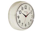 WESTCLOX 32042W 9.5 Retro Wall Clock