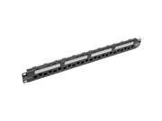 Tripp Lite N252-024-6A 24-Port 1U Rack-Mount Cat6A/Cat6/Cat5E 110 Patch Panel With Cable Management Bar, 110 Punchdown, Rj45, Taa - Patch Panel - Rj-45 X 24 - B Tripp Lite N252-024-6A 24-Port 1U Rack-Mount Cat6A/Cat6/Cat5E 110 Patch Panel With Cable Management Bar, 110 Punchdown, Rj45, Taa - Patch Panel - Rj-45 X 24 - B