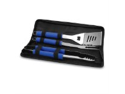 NCAA Brigham Young Cougars Metro 3 Piece BBQ Tool Set in Carry Case