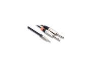 Hosa HMP 006Y 6 ft. Pro Y Cable 3.5MM TRS 1 4 inch