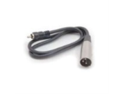 Hosa 3 3 Pin XLR Male to RCA Male Audio Interconnect Cable.