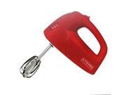 Kitchen Selectives Colors Red Five Speed Hand Mixer