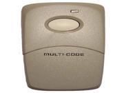 MULTI CODE 3089 Garage Door Opener One Button Remote Control 300MHz