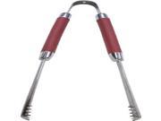 21st Century B62A4 Burgundy Grip Tongs 16 3 8 Inch