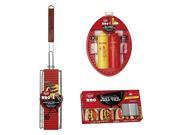 TableCraft BBQ Series 3pc Hot Dog Sausage Barbeque Grilling Tool Set