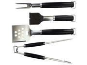 Charcoal Companion Perfect Chef Barbecue Tool Set 4 Piece CC1005