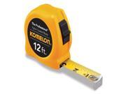 Komelon USA 416 4912 5 8 Inchx12 Yellow Case Steel Power Tape Measure