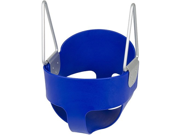 High Back Full Bucket Toddler Infant Swing Seat Seat Only Blue with SSS logo Sticker