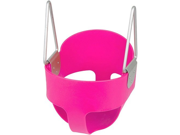 High Back Full Bucket Toddler Infant Swing Seat Seat Only Pink with SSS logo Sticker