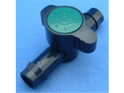 ½ Barbed Poly Hose Shutoff Valve Compatible with 16 mm .710 O.D. X .620 I.D. Poly Hose. Please Read Product Description Thoroughly!