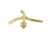 uxcell® Lawn Yard Garden Water Sprinkler Impulse Brass Tone