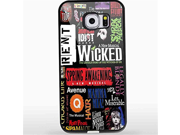 Broadway Musical Collage for Iphone and Samsung Galaxy Case Samsung Galaxy S6 black