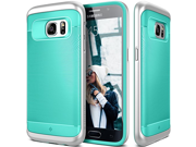 Galaxy S7 Case Caseology® [Wavelength Series] Textured Pattern Grip Cover [Turquoise Mint] [Shock Proof] for Samsung Galaxy S7 2016 Turquoise Mint
