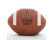 Spalding TF Gold Varsity Footballs Top Grain Leather NFHS Approved