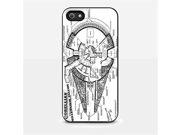 Star Wars Corellian Millennium Falcon Schematic for Iphone and Samsung Galaxy Case Iphone 5c Black