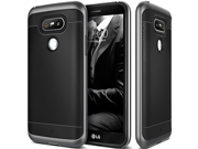LG G5 Case Caseology® [Wavelength Series] Textured Grip Cover [Black Black] [Shock Proof] for LG G5 2016 Black Black