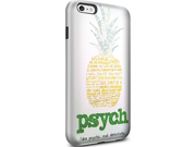 Psych Tv Series Pineapple Logo for Iphone and Samsung Galaxy iPhone 6 Plus 6s Plus white
