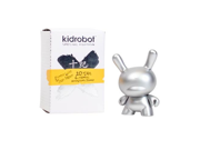 Kidrobot Dunny Silver 10 Year Anniversary Vinyl Mini Figure