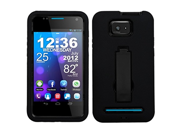 MyBat Asmyna Symbiosis Stand Protector Cover for BLU D910a Vivo 4.3 Retail Packaging Black