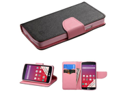 Blk Pattern Pink Wallet Pouch LG VS810PP MS359 LS660 Transpyre F60 Tribute MYBAT