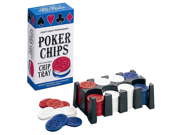 Eighty Eight Professional Poker Chips with tray