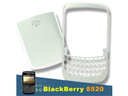 OEM White Faceplate For Blackberry Curve 8520 8530 Battery Cover White Housing
