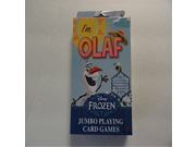 Disney Frozen Jumbo Playing Card Games Im Olaf