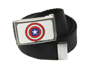 Jewel M Captain America Shield Web Belt