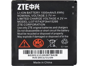 ZTE Li3715T42P3h415266 LI3715T42P3h415266 ZTE LI3715T42P3h415266 Battery Fury AT T Avail Original OEM Non Retail Packaging Black