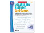 SHS0439578167 Scholastic Vocabulary Building Card Games
