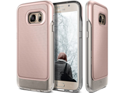Galaxy S7 Case Caseology® [Vault Series] Rugged Slim Cover [Rose Gold] [Active Armor] for Samsung Galaxy S7 2016 Rose Gold