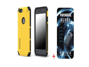 PureGear DualTek Extreme Shock Case for iPhone 6 4.7 Tempered Glass Transparent Screen Protector Yellow