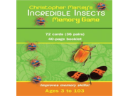 Christopher Marleys Incredible Insects Memory Game