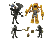 Aliens Deluxe Queen and Power Loader Minimates Set of 2 2packs
