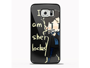 Sherlock holmes i am sherlock Design GNO for Samsung S6 Edge Plus Black case