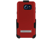 Seidio DILEX Pro with Metal Kickstand Case and Belt Clip Holster Combo for Galaxy Note 5 Carrier Packaging Garnet Red