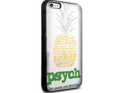 Psych Tv Series Pineapple Logo for Iphone and Samsung Galaxy iPhone 6 Plus 6s Plus black