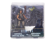 Aliens 7 Figure Corporal Dwayne Hicks vs Xenomorph Warrior
