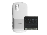 OEM Replacement Battery 1730 mAh w Battery Back Door Cover for HTC Amaze 4G White