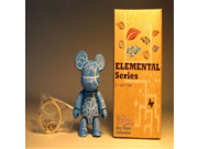 Toy2R Qee 2.5 inch Elemental Series crackle blue