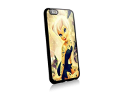 New Goth Punk Tattoo Tinkerbell for Iphone and Samsung Galaxy Case iphone 6 plus black