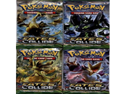 4 Four Packs Pokemon XY Fates Collide Booster Packs 10 Cards per Pack