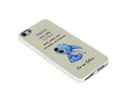 Disney Lilo and Stitch Ohana Means Family Quote for Iphone Case iPhone 5 5s white