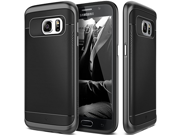 Galaxy S7 Case Caseology® [Wavelength Series] Textured Pattern Grip Cover [Black] [Shock Proof] for Samsung Galaxy S7 2016 Black