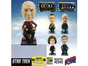 Star Trek Captains Monitor Mate Bobbles Set of 5 Con. Excl.