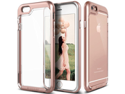 iPhone 6S Case Caseology® [Skyfall Series] Scratch Resistant Clear Back Cover [Rose Gold] [Shock Absorbent] for Apple iPhone 6S 2015 iPhone 6 2014 Rose