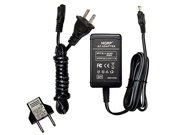 HQRP Replacement AC Adapter Charger compatible with Sony CyberShot DSC S30 DSC S50 DSC S70 DSC S75 DSC S85 Digital Camera with USA Cord Euro Plug Adapte