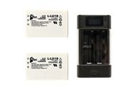 2 Pack Logitech L LU18 Battery with Universal Charger Replacement Compatible With Logitech Harmony 1100 Harmony 1000 Harmony 915 L LU18 F12440056 Squeeze