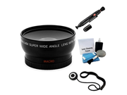 UltraPro 55mm Digital Wide Angle Macro Lens Bundle for the Sony FDR AX53 4K Ultra HD Handycam Camcorder. UltraPro Deluxe Accessory Set Included